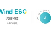 安装日历光峰科技再获Wind ESG A级评级 创新驱动绿色科技典范
